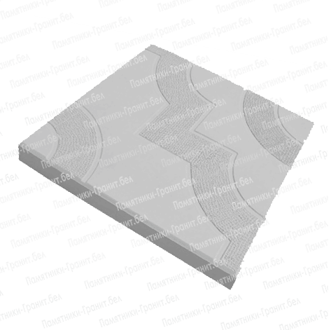 Укладка плитки на могилу Мозырь фотография